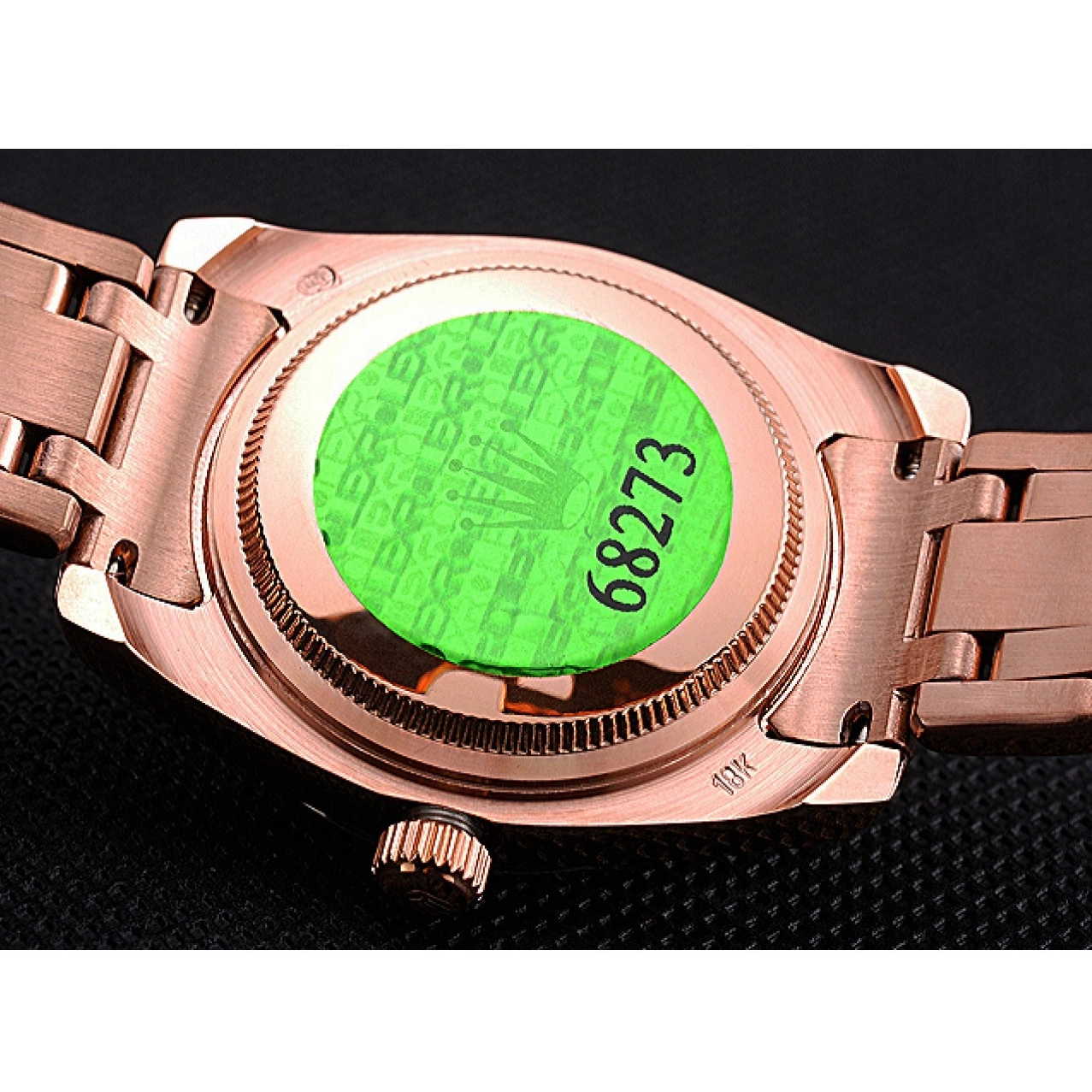 Rolex copies cheap Datejust Bracelet Rolex Case 622836 Pink And Bezel Dial And Gold Diamond 0601